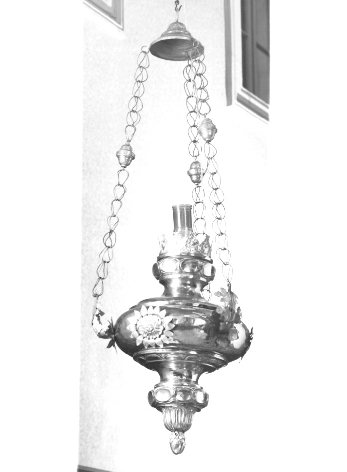 lampada pensile - ambito Italia nord-orientale (seconda metà sec. XIX)