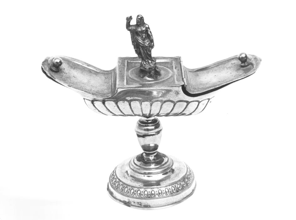 navicella portaincenso - ambito Italia nord-orientale (seconda metà sec. XIX)