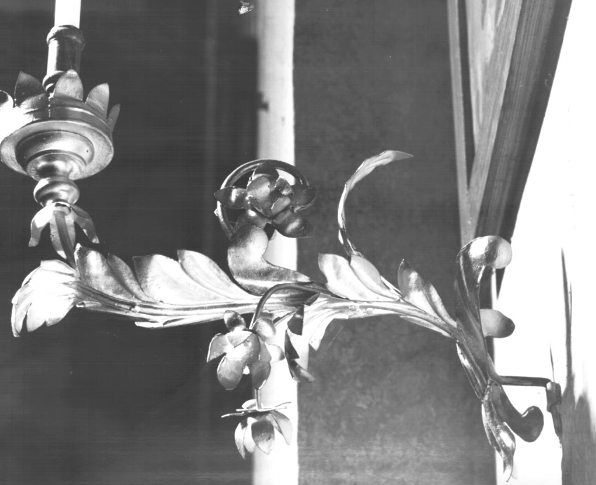 candeliere da parete - ambito Italia nord-orientale (prima metà sec. XIX)