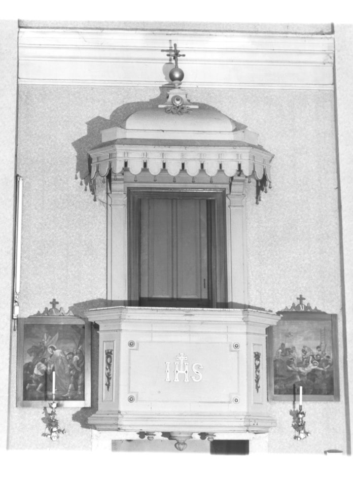pulpito - ambito Italia nord-orientale (seconda metà sec. XVIII)
