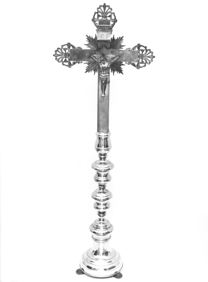 croce d'altare - ambito Italia nord-orientale (prima metà sec. XX)