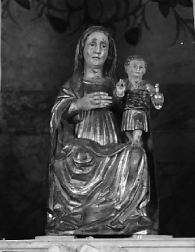 Madonna con Bambino (statua) - ambito Italia nord-orientale (prima metà sec. XX)
