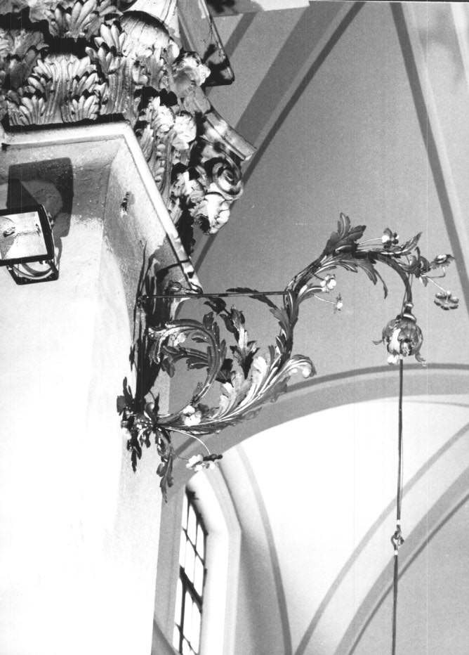 candeliere da parete - ambito Italia nord-orientale (sec. XVIII)