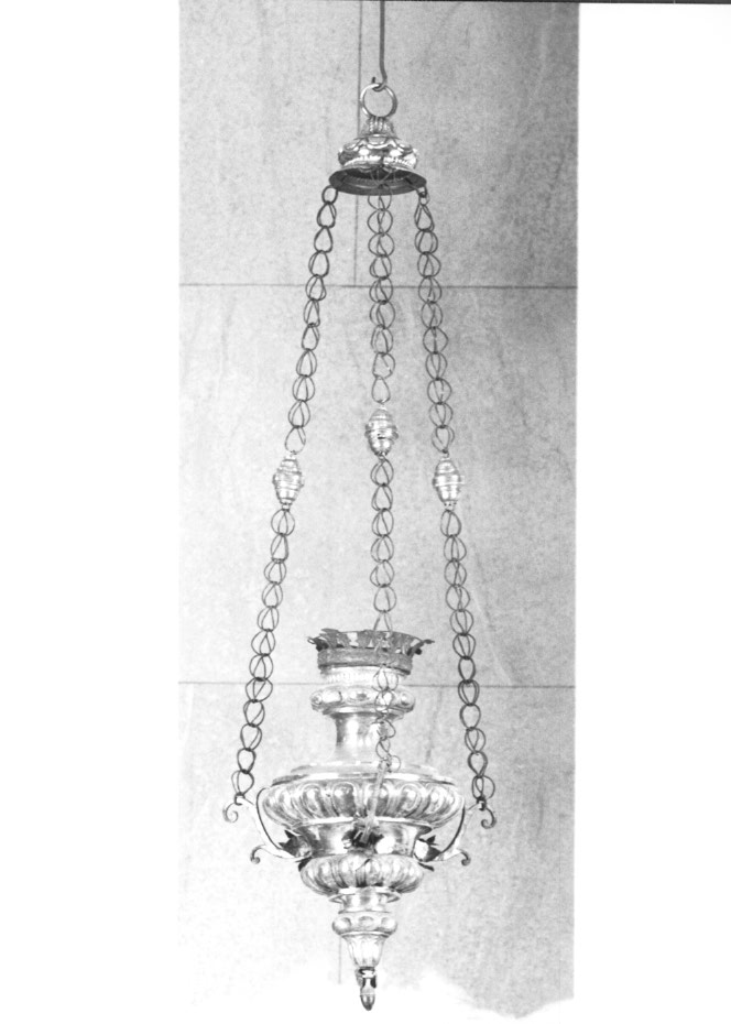 lampada pensile - ambito Italia nord-orientale (sec. XIX)