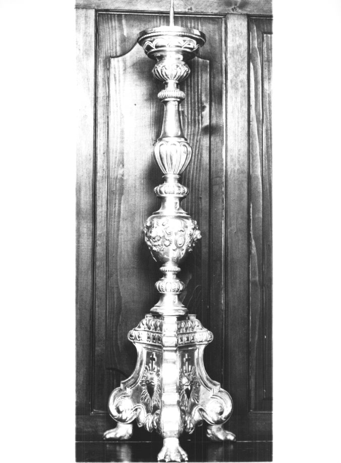 candeliere - ambito Italia nord-orientale (sec. XIX)