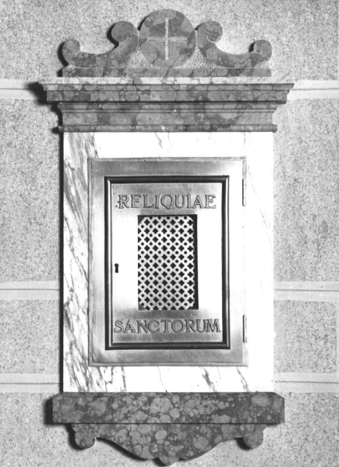 tabernacolo-reliquiario - ambito Italia nord-orientale (prima metà sec. XX)