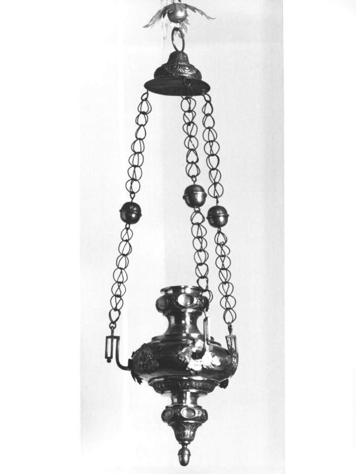 lampada pensile - ambito Italia nord-orientale (prima metà sec. XX)