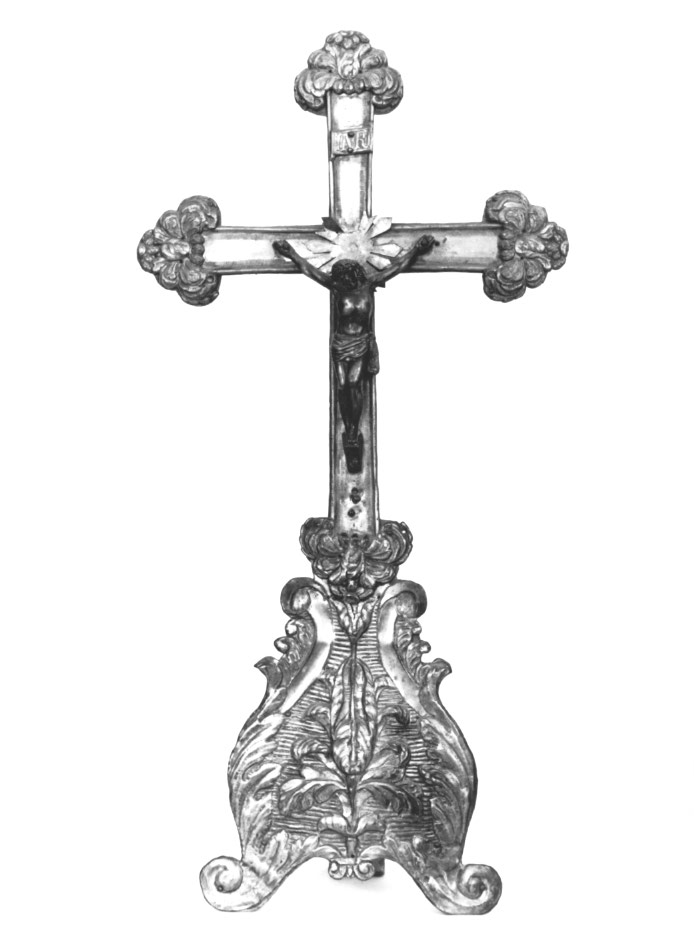 croce d'altare - ambito Italia nord-orientale (seconda metà sec. XIX)