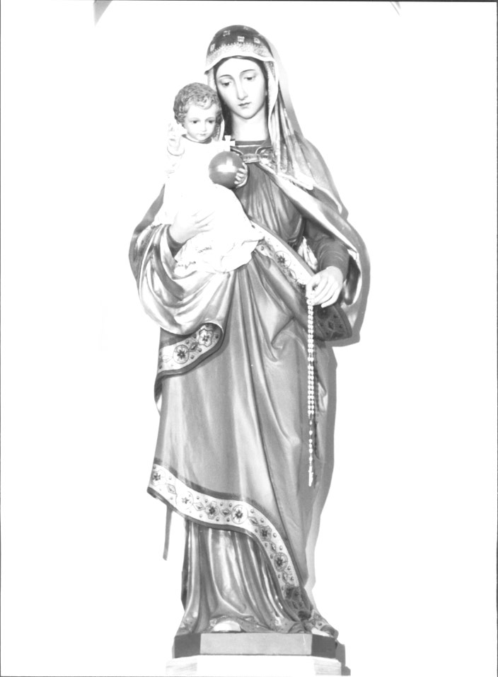 Madonna del Rosario (statua) - ambito Italia nord-orientale (prima metà sec. XX)