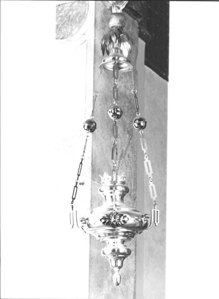 lampada pensile - ambito Italia nord-orientale (sec. XIX)