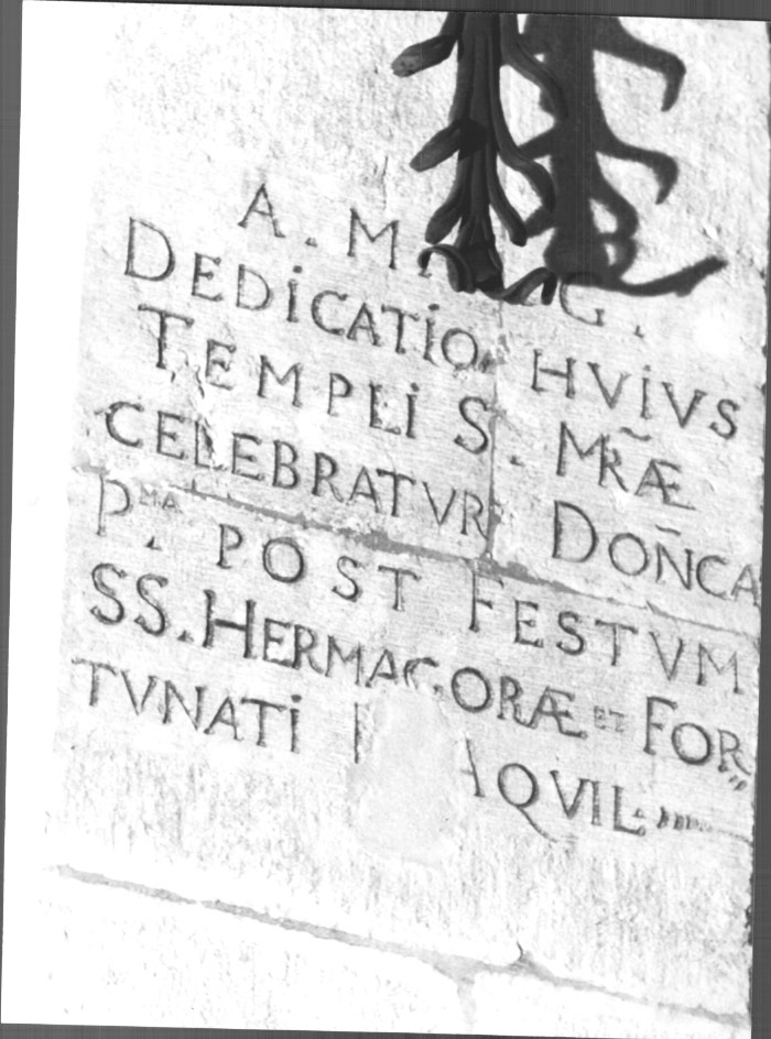 lapide - ambito Italia nord-orientale (sec. XVII)