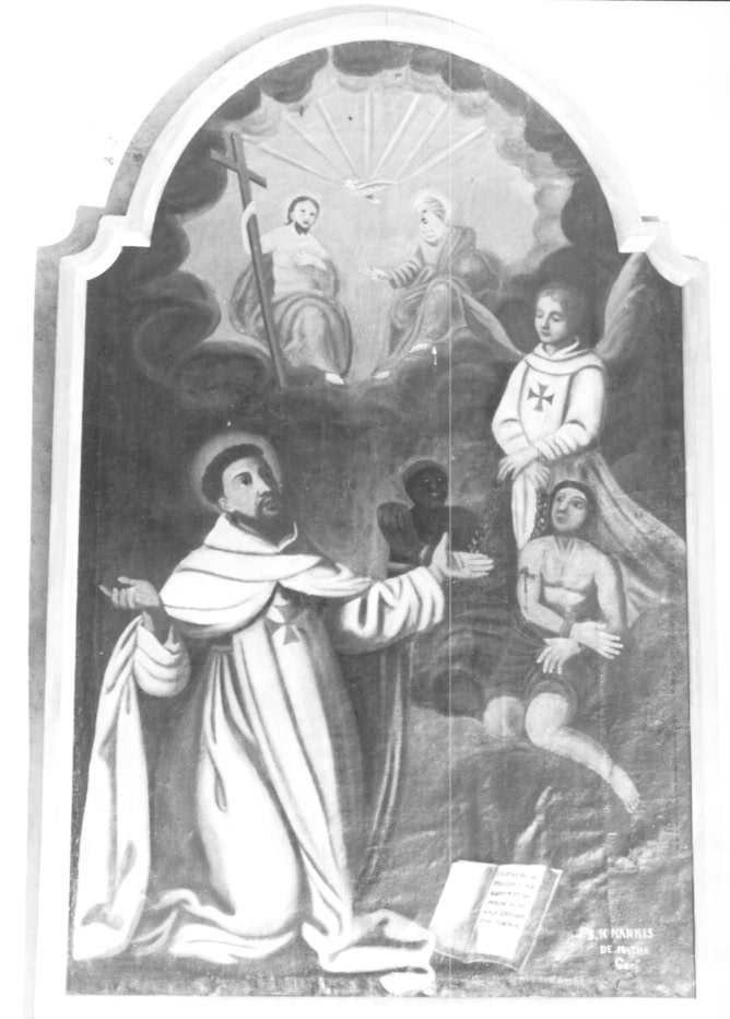 San Giovanni di Mata e la redenzione degli schiavi (dipinto) - ambito Italia nord-orientale (sec. XVIII)