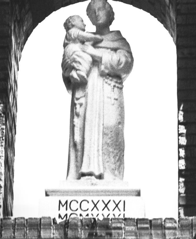 Sant'Antonio da Padova (scultura) - ambito Italia nord-orientale (sec. XX)