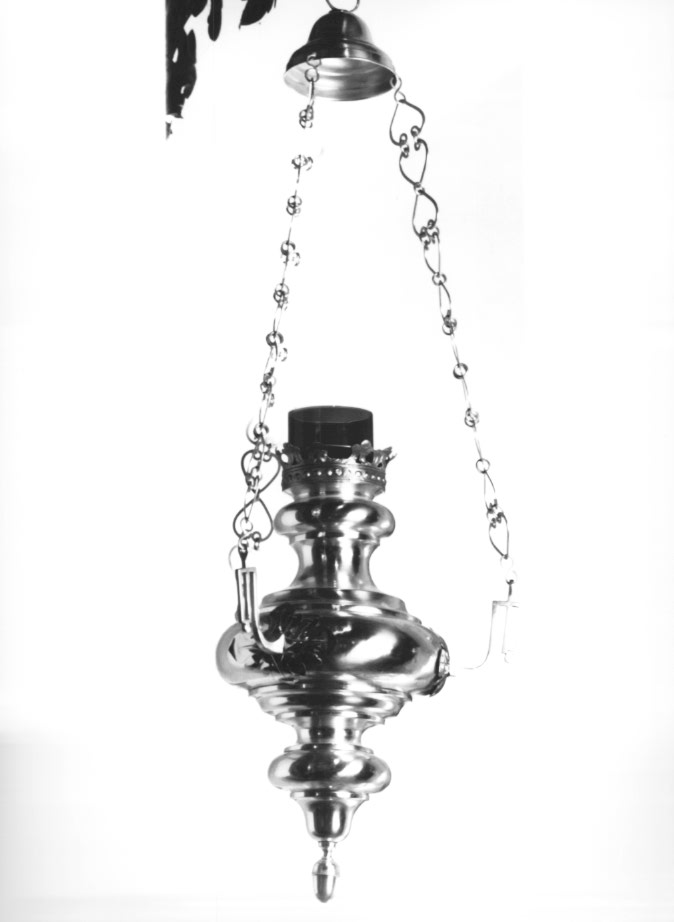 lampada pensile - ambito Italia nord-orientale (secc. XIX/ XX)