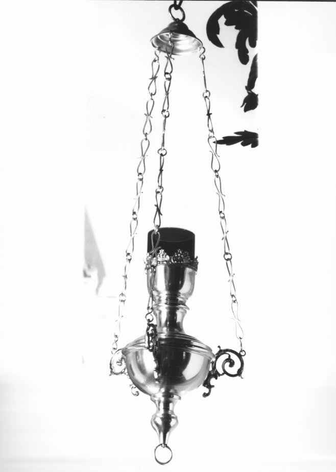 lampada pensile - ambito Italia nord-orientale (secc. XIX/ XX)