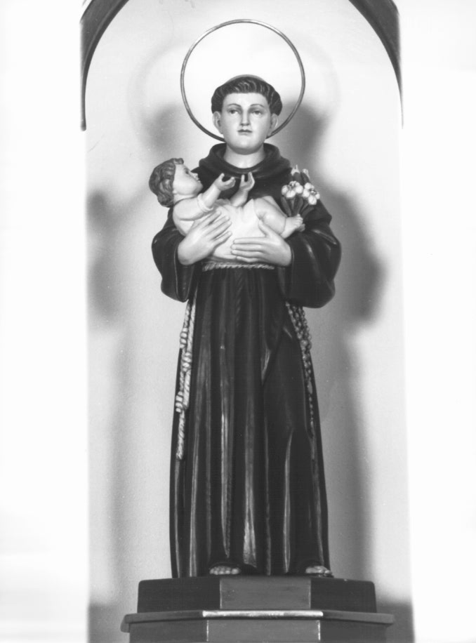 Sant'Antonio da Padova (statua) - ambito Italia nord-orientale (prima metà sec. XX)
