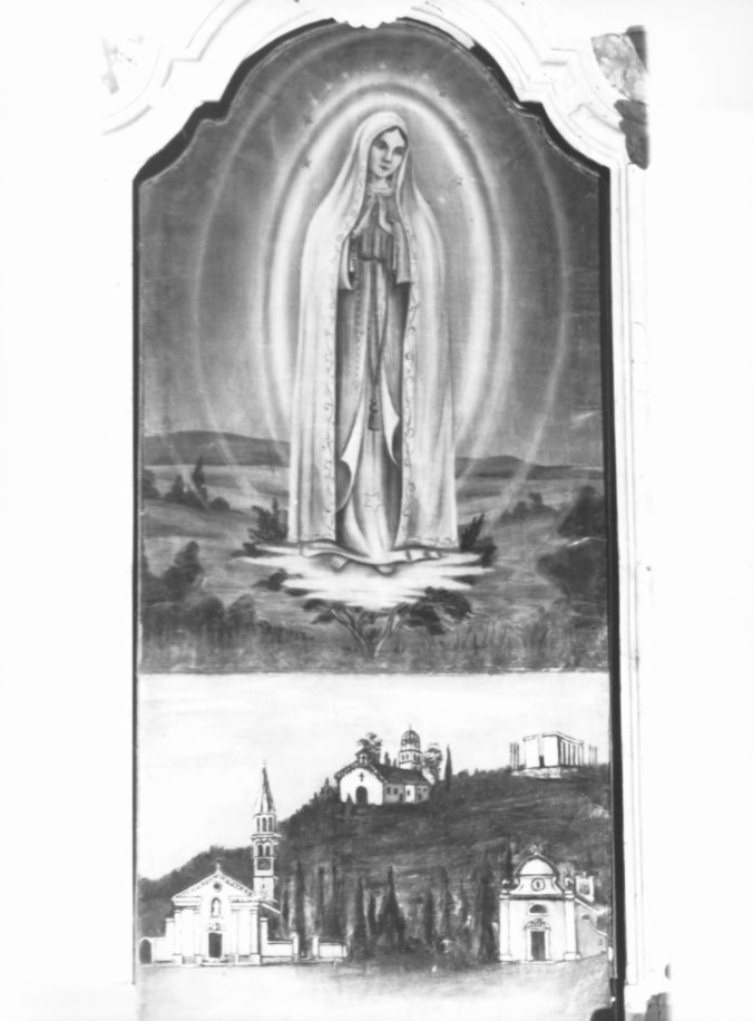 Madonna del Rosario (dipinto) - ambito Italia nord-orientale (prima metà sec. XX)