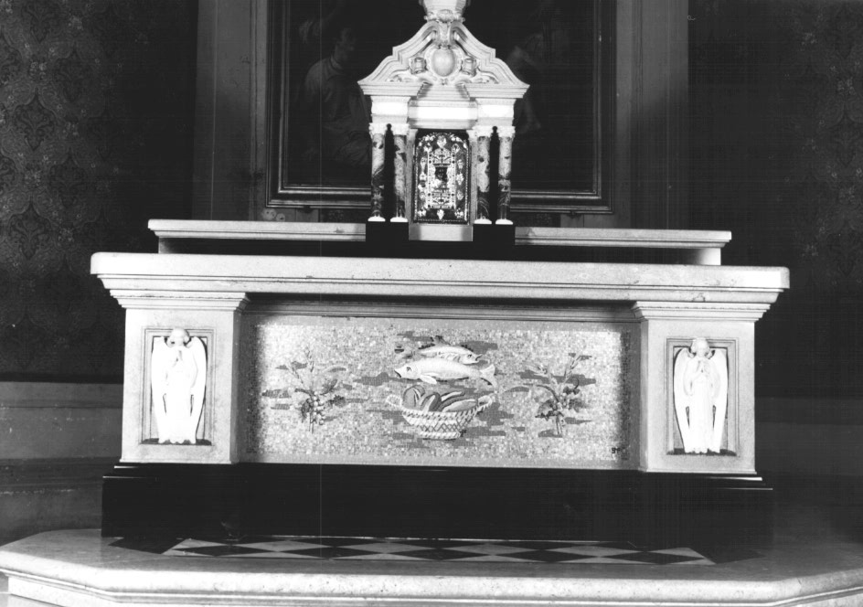 altare maggiore - ambito Italia nord-orientale (secondo quarto sec. XX)
