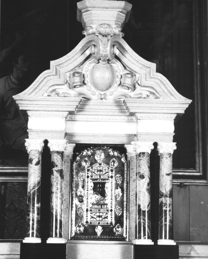 tabernacolo - a tempietto - ambito Italia nord-orientale (secondo quarto sec. XX)