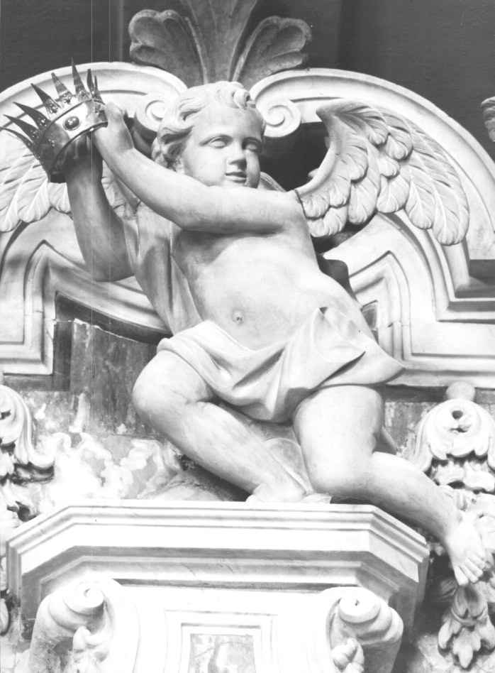 angelo (scultura) - ambito Italia nord-orientale (metà sec. XVIII)