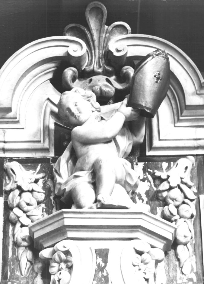 angelo (scultura) - ambito Italia nord-orientale (metà sec. XVIII)