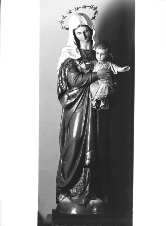 Madonna del Rosario (statua) - ambito Italia nord-orientale (primo quarto sec. XX)