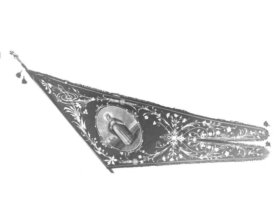 stendardo processionale - ambito Italia nord-orientale (inizio sec. XX)