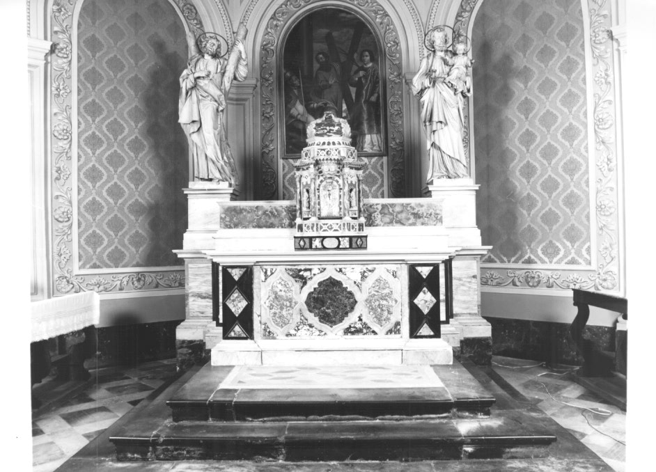 altare maggiore - ambito Italia nord-orientale (sec. XVII, sec. XX, sec. XX)