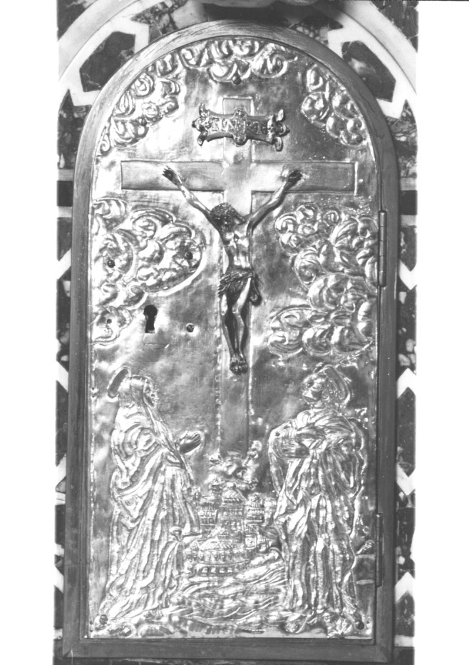 sportello di tabernacolo - ambito Italia nord-orientale (sec. XVII)