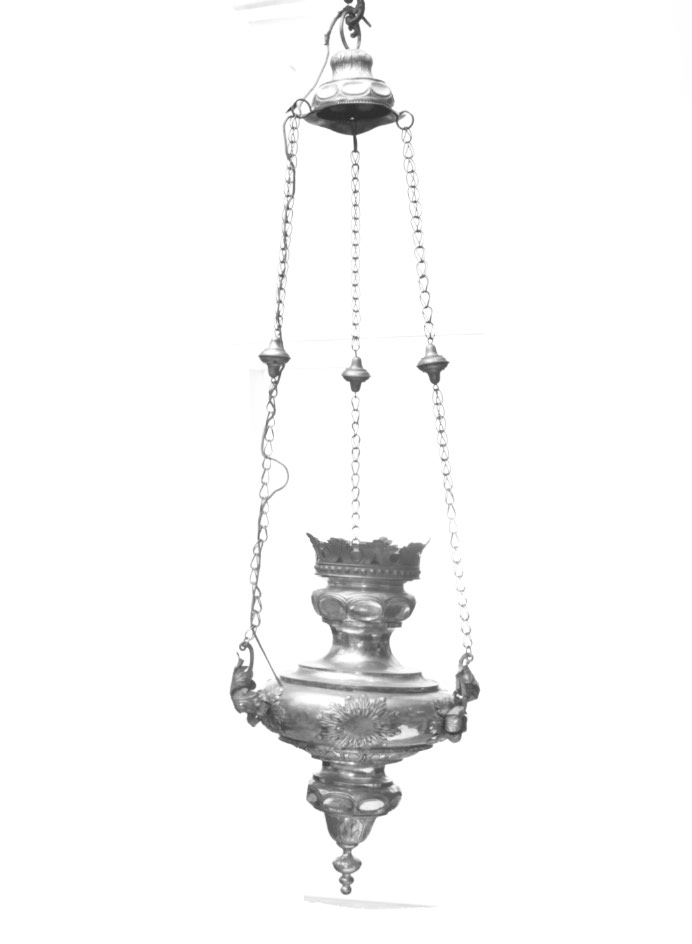 lampada pensile - ambito Italia nord-orientale (sec. XIX)