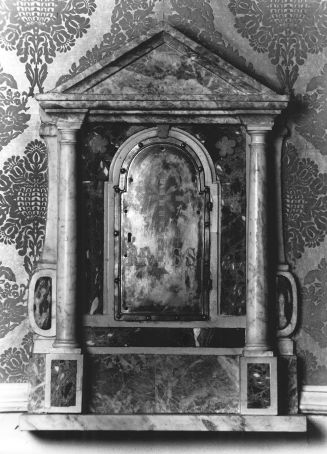 edicola per oli santi - ambito Italia nord-orientale (sec. XVIII)