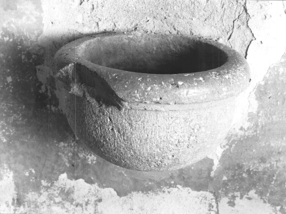 acquasantiera da parete - ambito Italia nord-orientale (sec. XVII)