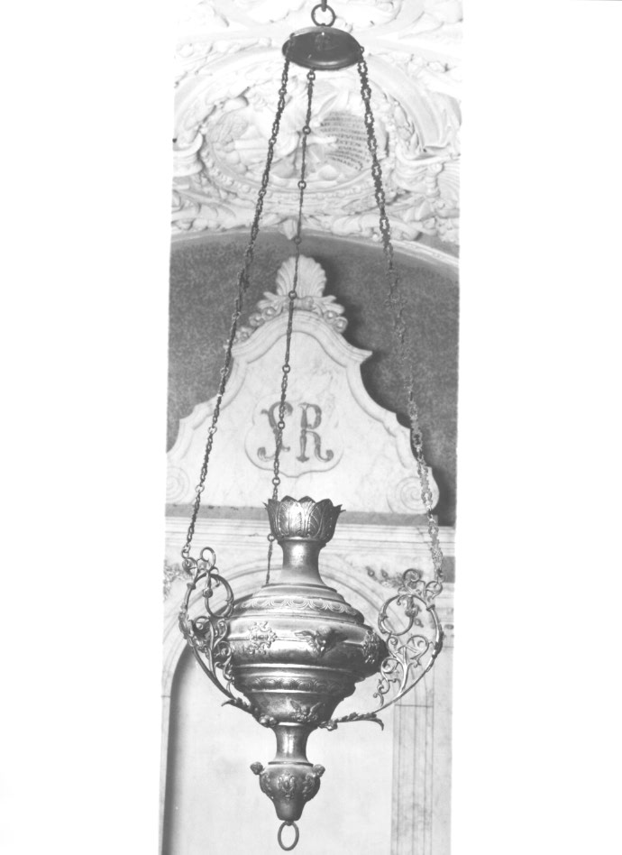 lampada pensile - ambito Italia nord-orientale (sec. XIX)