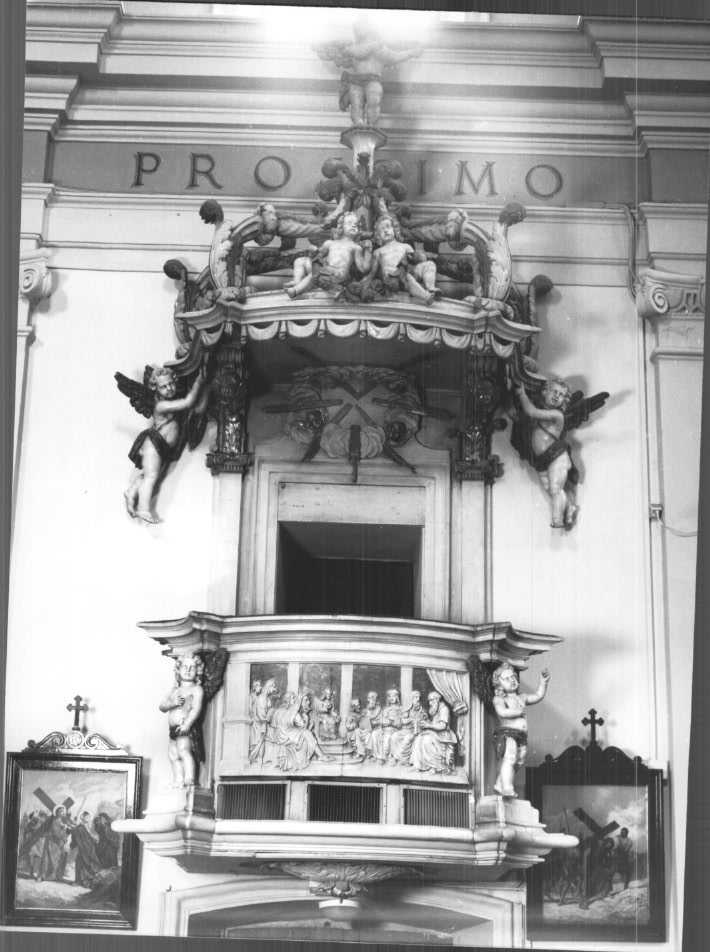 pulpito - ambito Italia nord-orientale (prima metà sec. XIX)