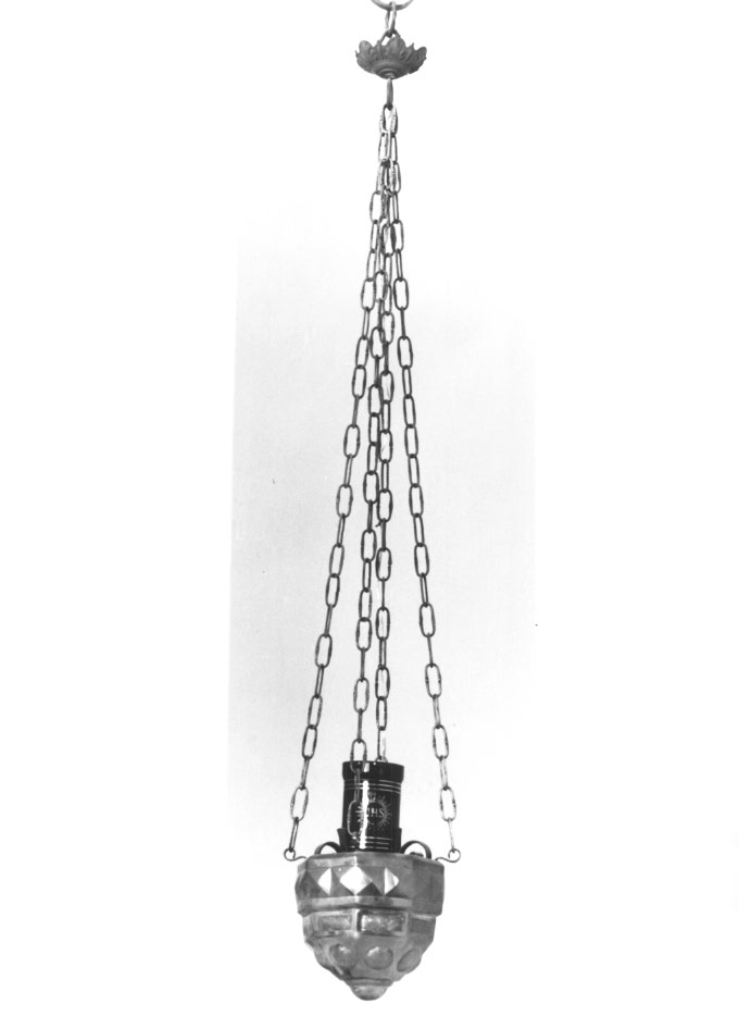 lampada del SS. Sacramento - ambito Italia nord-orientale (prima metà sec. XX)