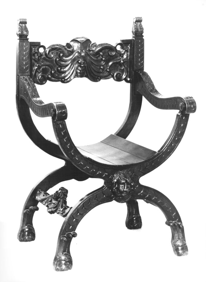 sedia - ambito Italia nord-orientale (seconda metà sec. XIX)