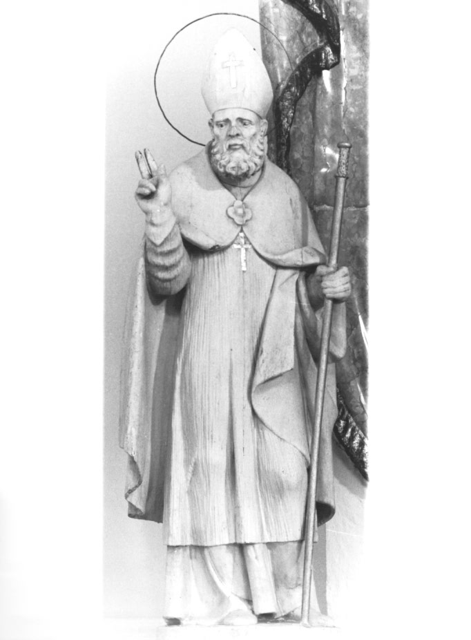 San Biagio (statua) - ambito Italia nord-orientale (seconda metà sec. XVII)