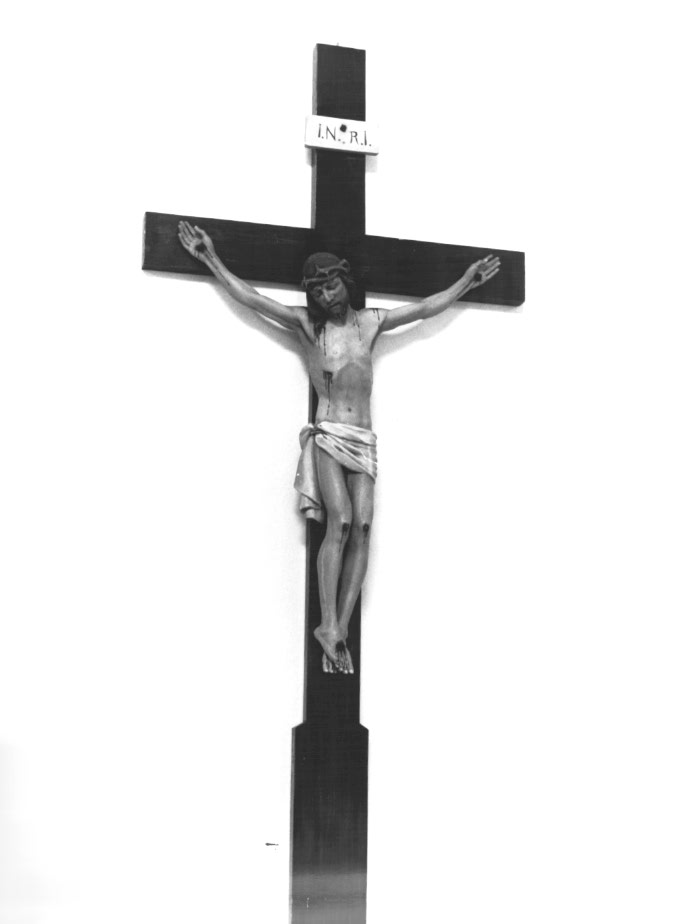 Cristo crocifisso (statua) - ambito Italia nord-orientale (seconda metà sec. XIX)