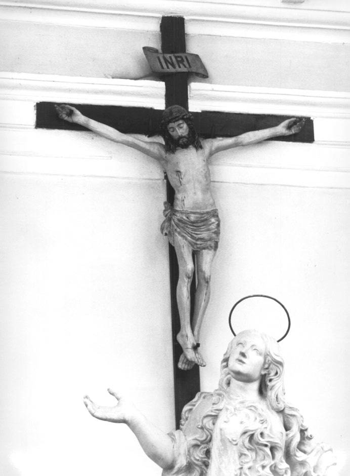 Cristo crocifisso (statua) - ambito Italia nord-orientale (seconda metà sec. XIX)