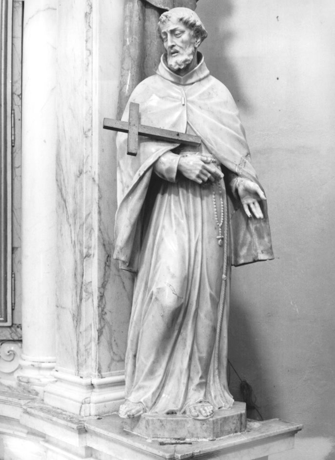 Santo Francescano (statua) - ambito Italia nord-orientale (seconda metà sec. XVIII)