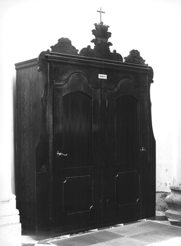 confessionale - ambito Italia nord-orientale (seconda metà sec. XIX)
