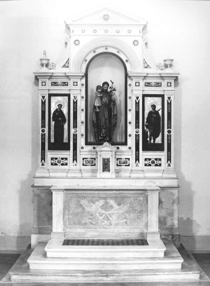 altare - ambito Italia nord-orientale (seconda metà sec. XIX)