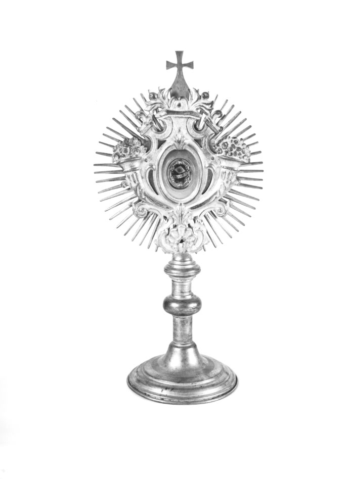 reliquiario - a ostensorio - ambito Italia nord-orientale (prima metà sec. XIX)