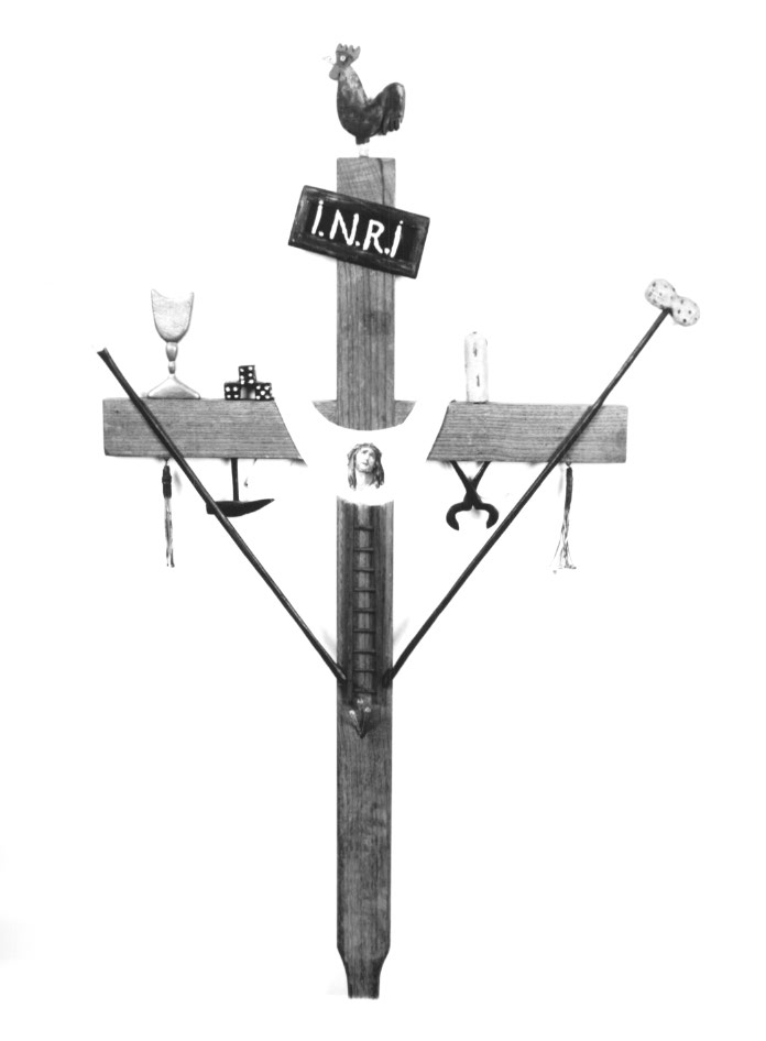croce penitenziale - ambito Italia nord-orientale (secondo quarto sec. XX)