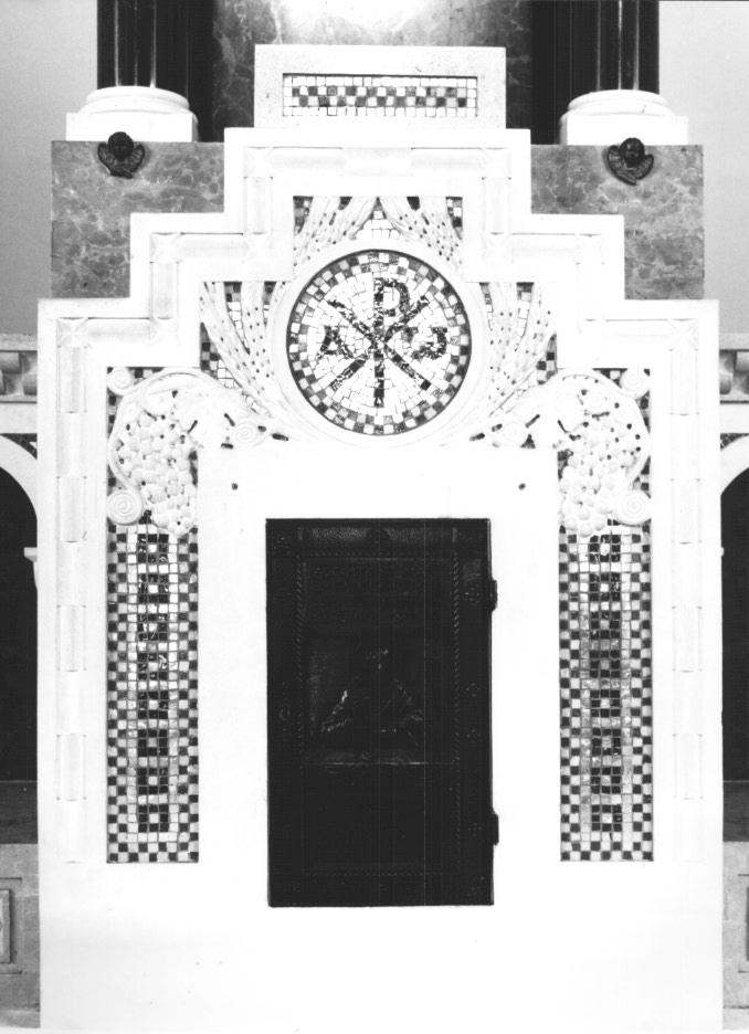 tabernacolo - a frontale architettonico - ambito Italia nord-orientale (sec. XX)
