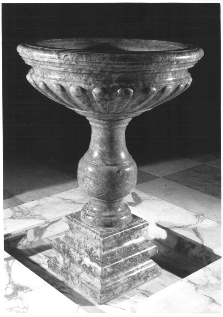 acquasantiera - ambito Italia nord-orientale (sec. XVIII)