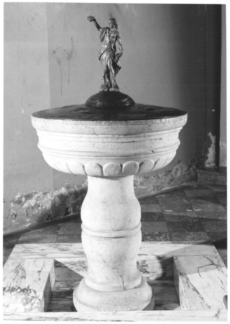 fonte battesimale - ambito Italia nord-orientale (sec. XVII)
