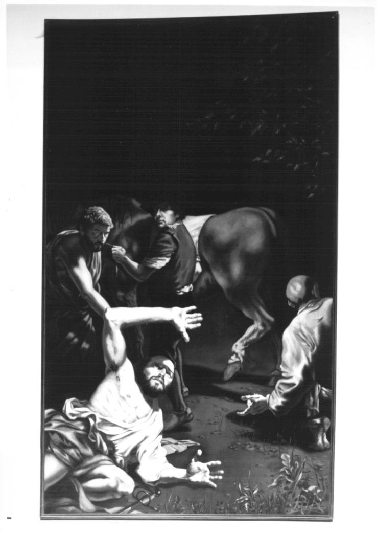 caduta di San Paolo (dipinto) - ambito Italia nord-orientale (prima metà sec. XX)