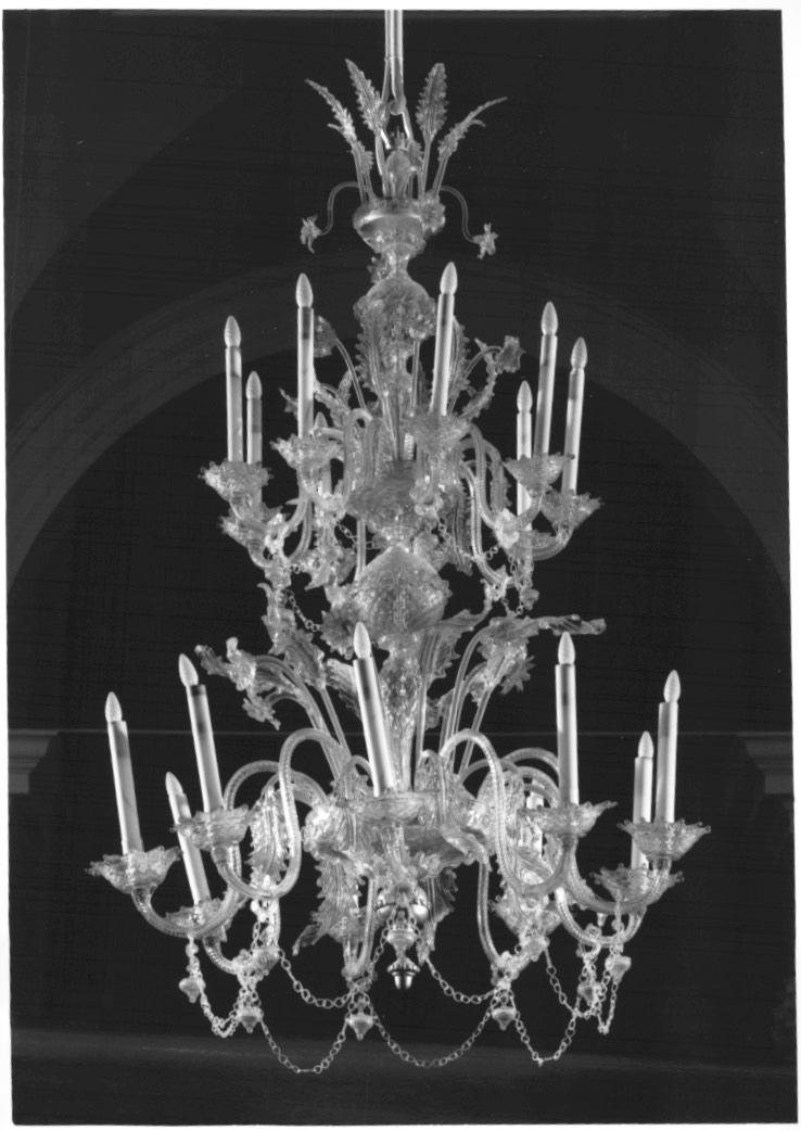 lampadario - ambito veneziano (sec. XIX)