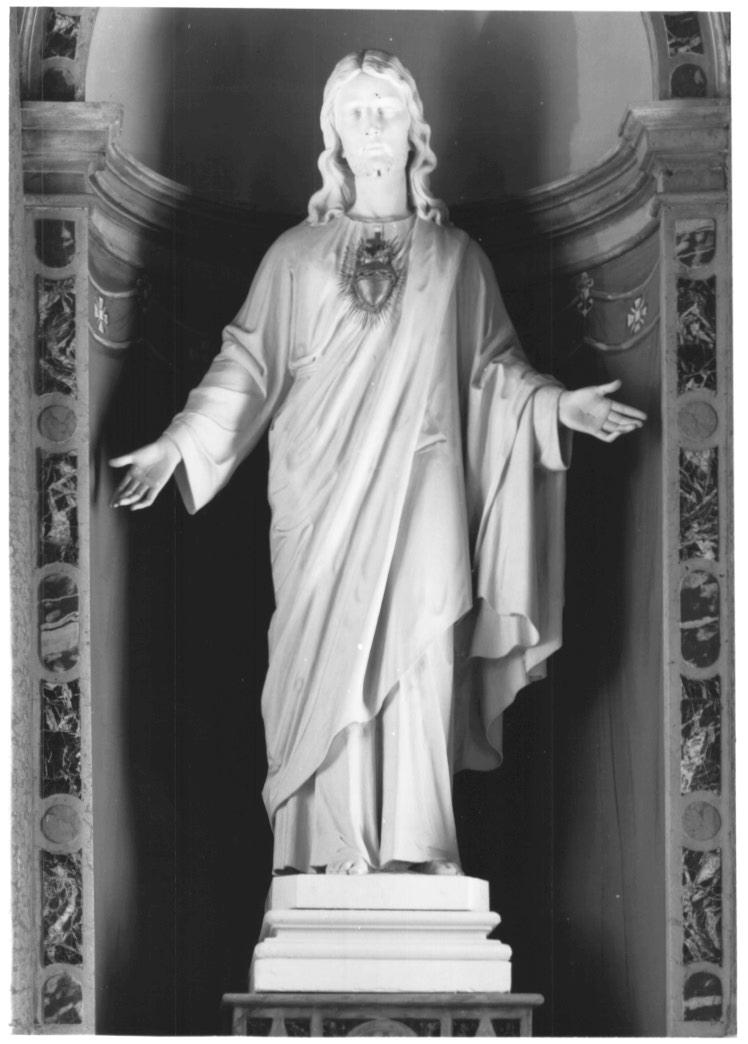Sacro Cuore di Gesù (statua) - ambito Italia nord-orientale (prima metà sec. XX)